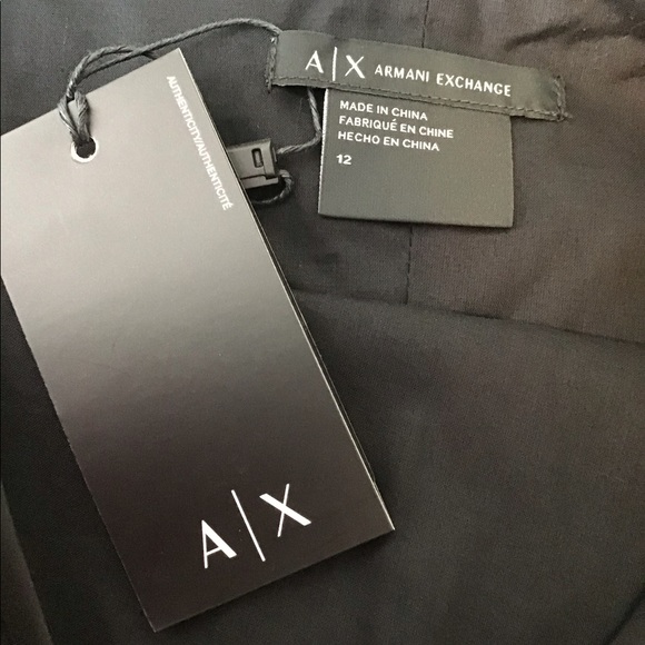 AX / Armani Exchange Sleeveless Flare Mini Dress - Picture 3 of 11